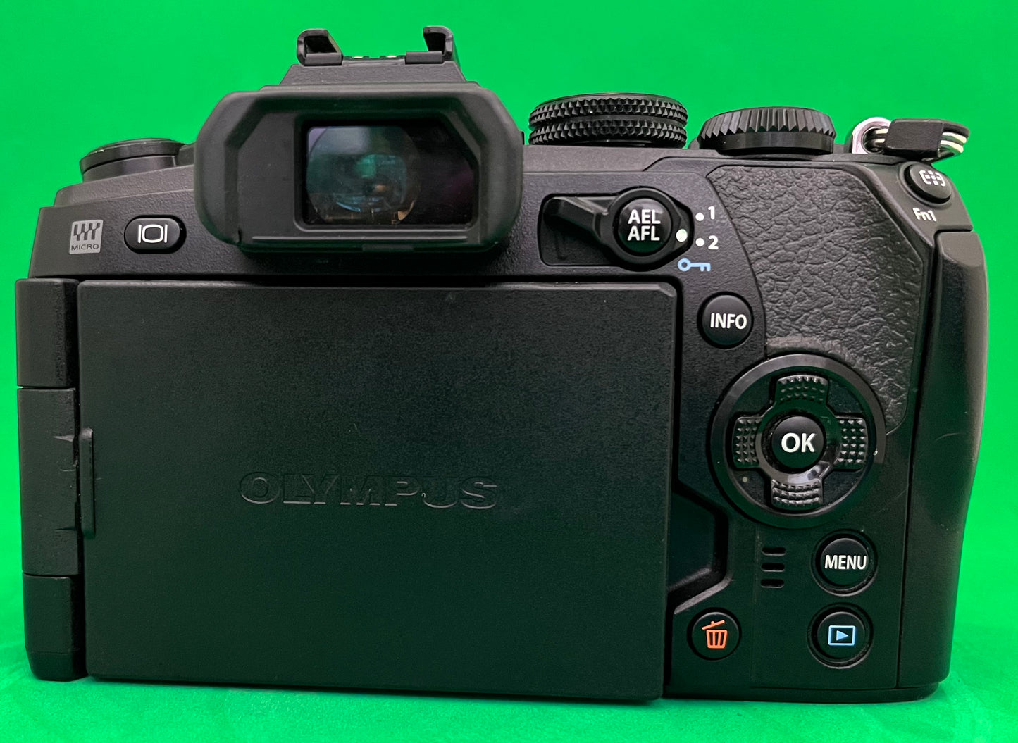 OLYMPUS OM-D E-M1 Mark II Camera Body Only, Black (Used)