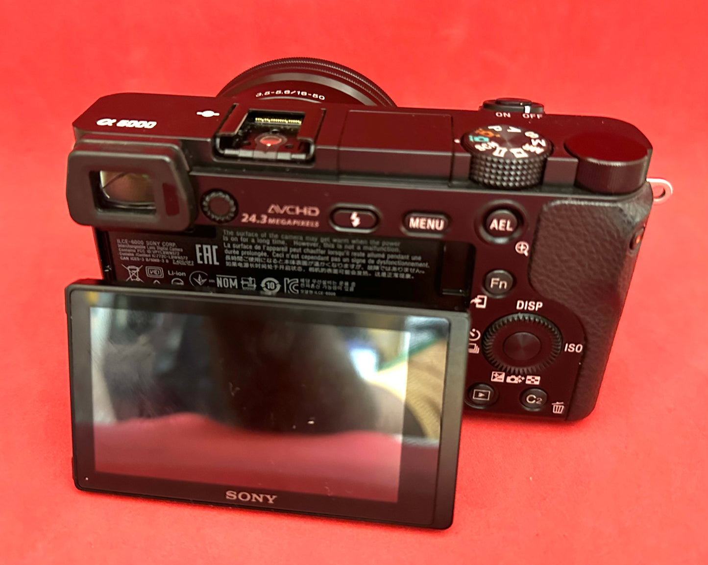 Sony a6000 Mirrorless Camera with 16-50mm Lens (used)