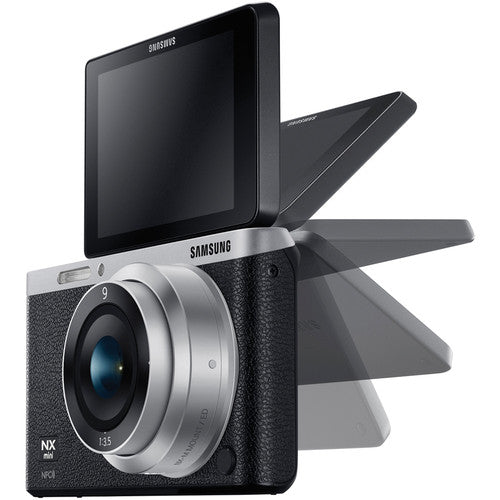 Samsung NX Mini Digital Smart Camera 20.5MP 9mm Lens WiFi NFC (used)