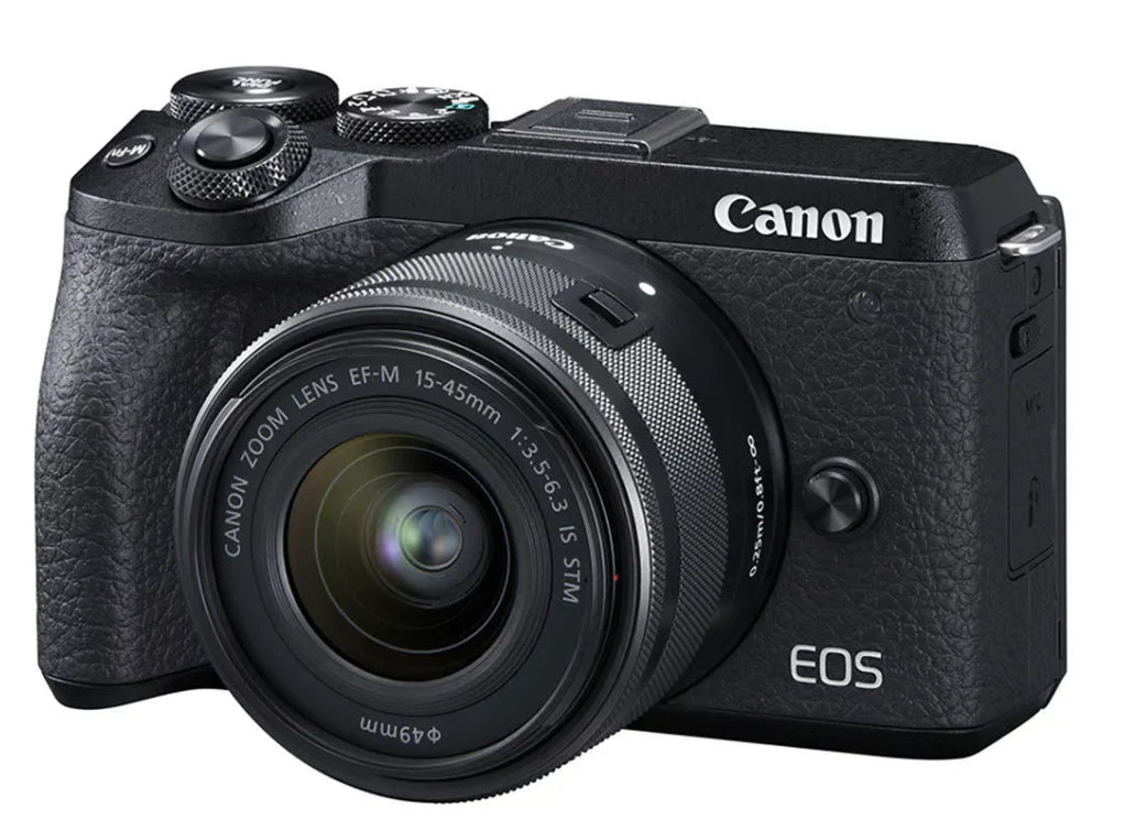 Canon EOS M6 Mark II + 15-45mm – Mirrorless Camera Kit (used)