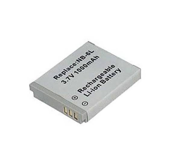 Replacement NB-6L battery for Canon cameras Pack (3.7V, 1,060mAh)