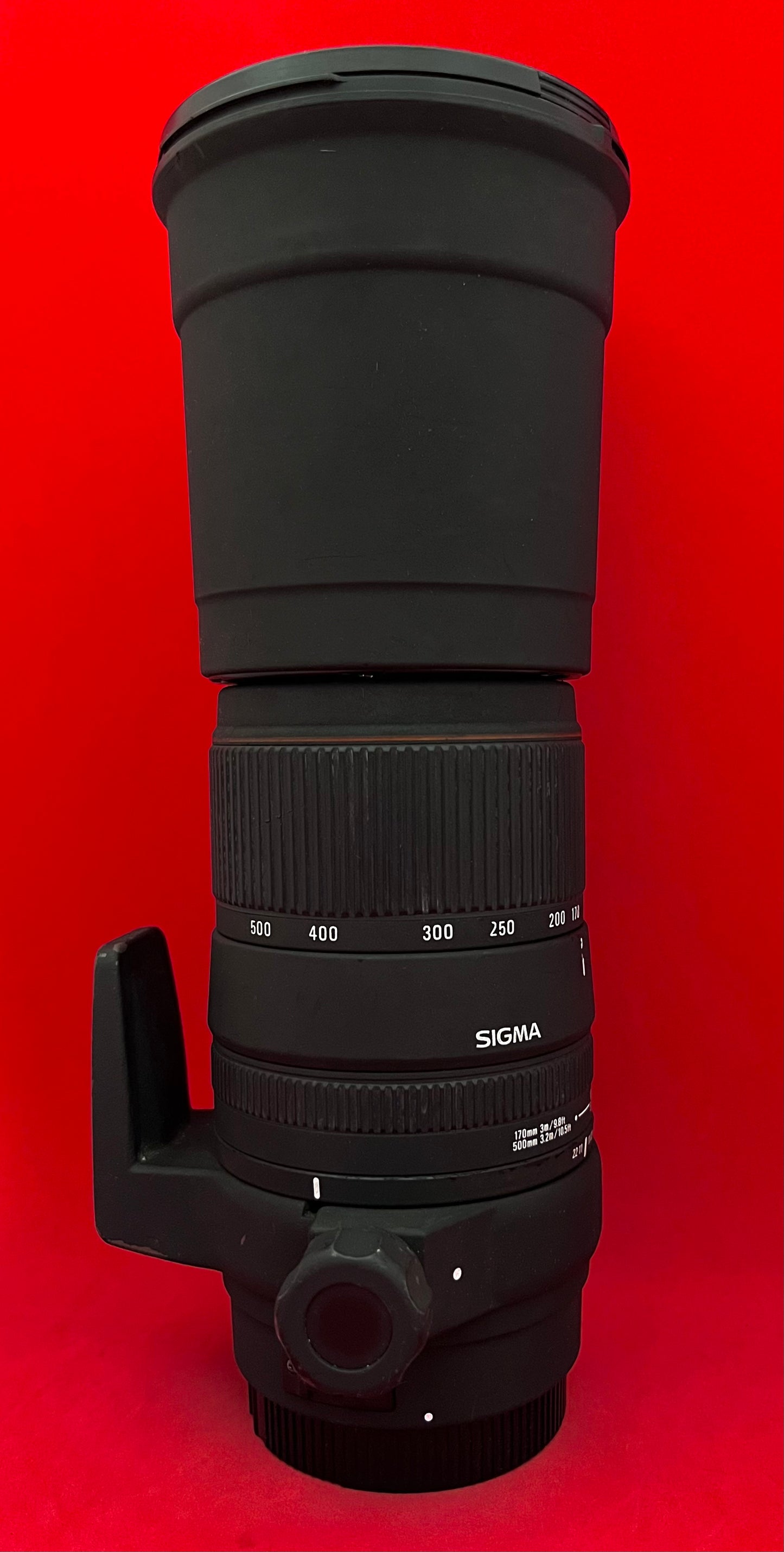 Sigma 170-500mm F5-6.3 APO DG for Canon (used)