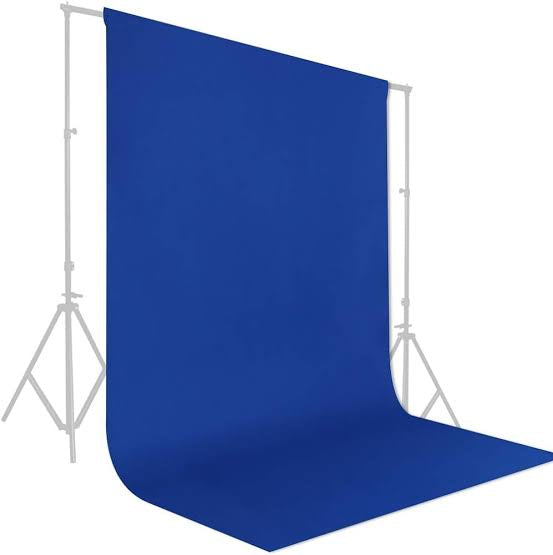 Backdrop Chroma-Key white. Green, black, bleu, Red , etc Cotton / Muslin Backdrop 3.2m x 6m