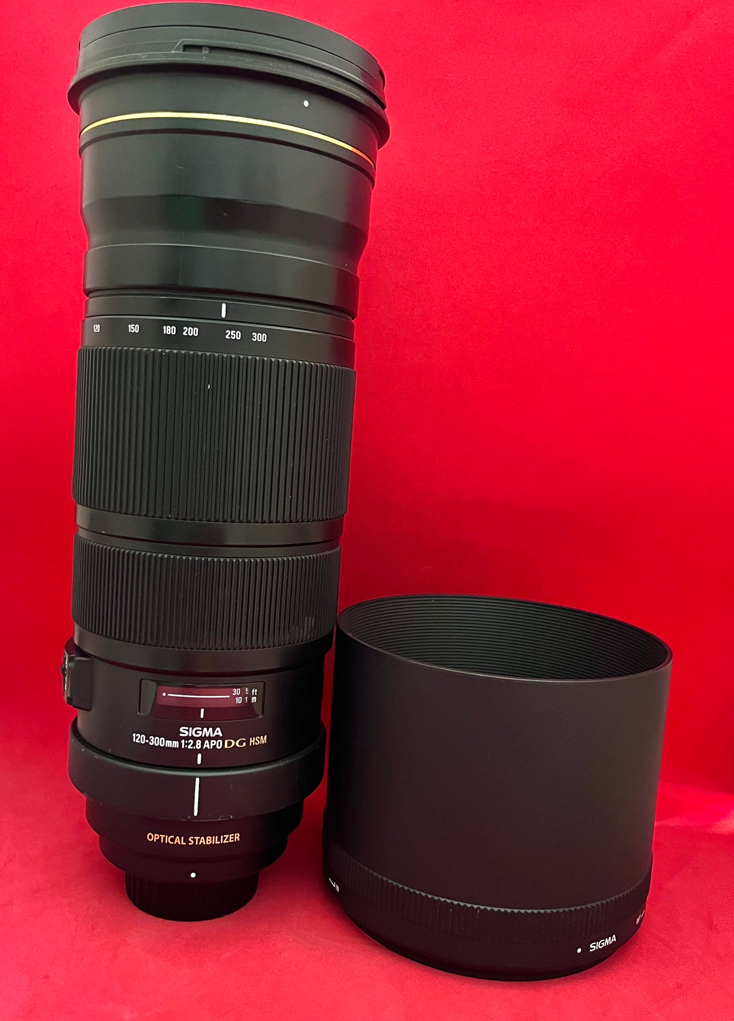 Sigma 120-300mm f/2.8 APO DG HSM Lens For Nikon (Used)
