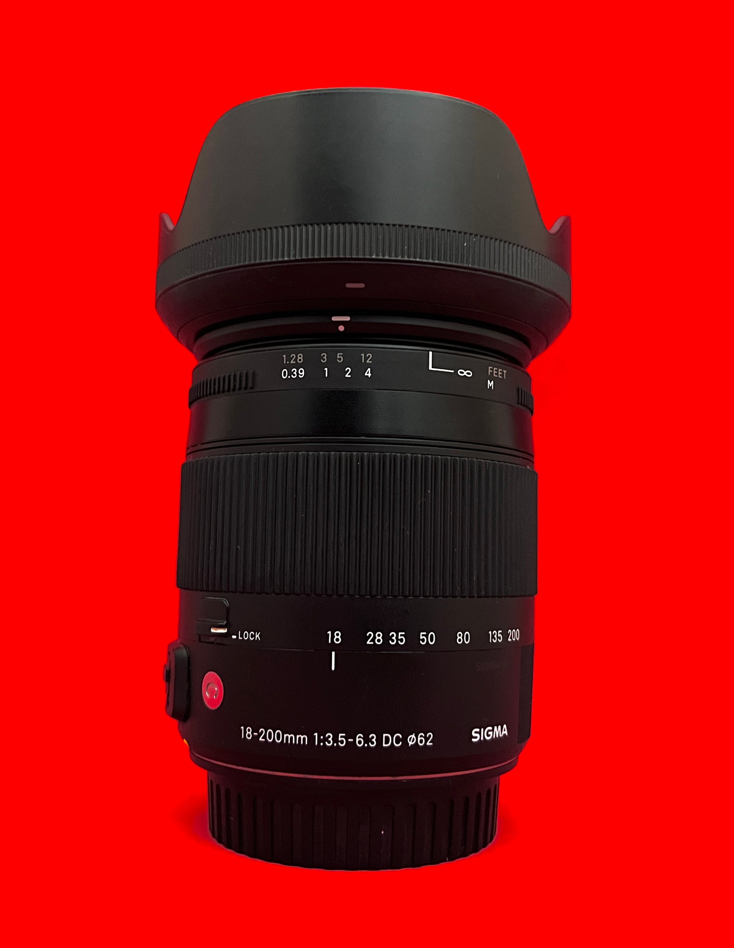SIGMA DC 18-200MM F/3.5-6.3 OS HSM CONTEMPORARY Lens FOR CANON EF-S