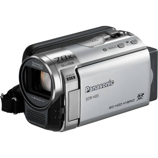 Panasonic SDR-H80-S SD and HDD Camcorder silver (used)