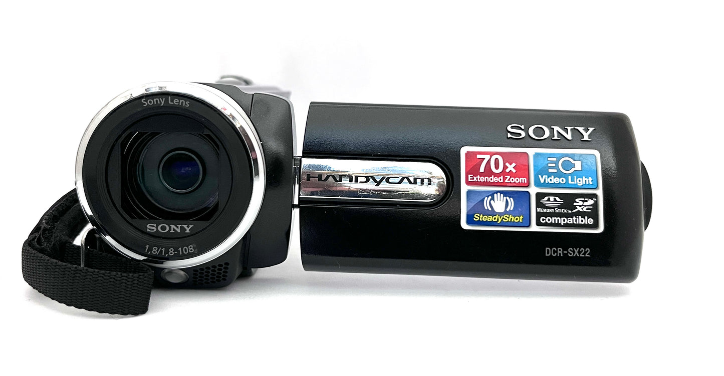 Sony DCR-SX22 Camcorder (used)