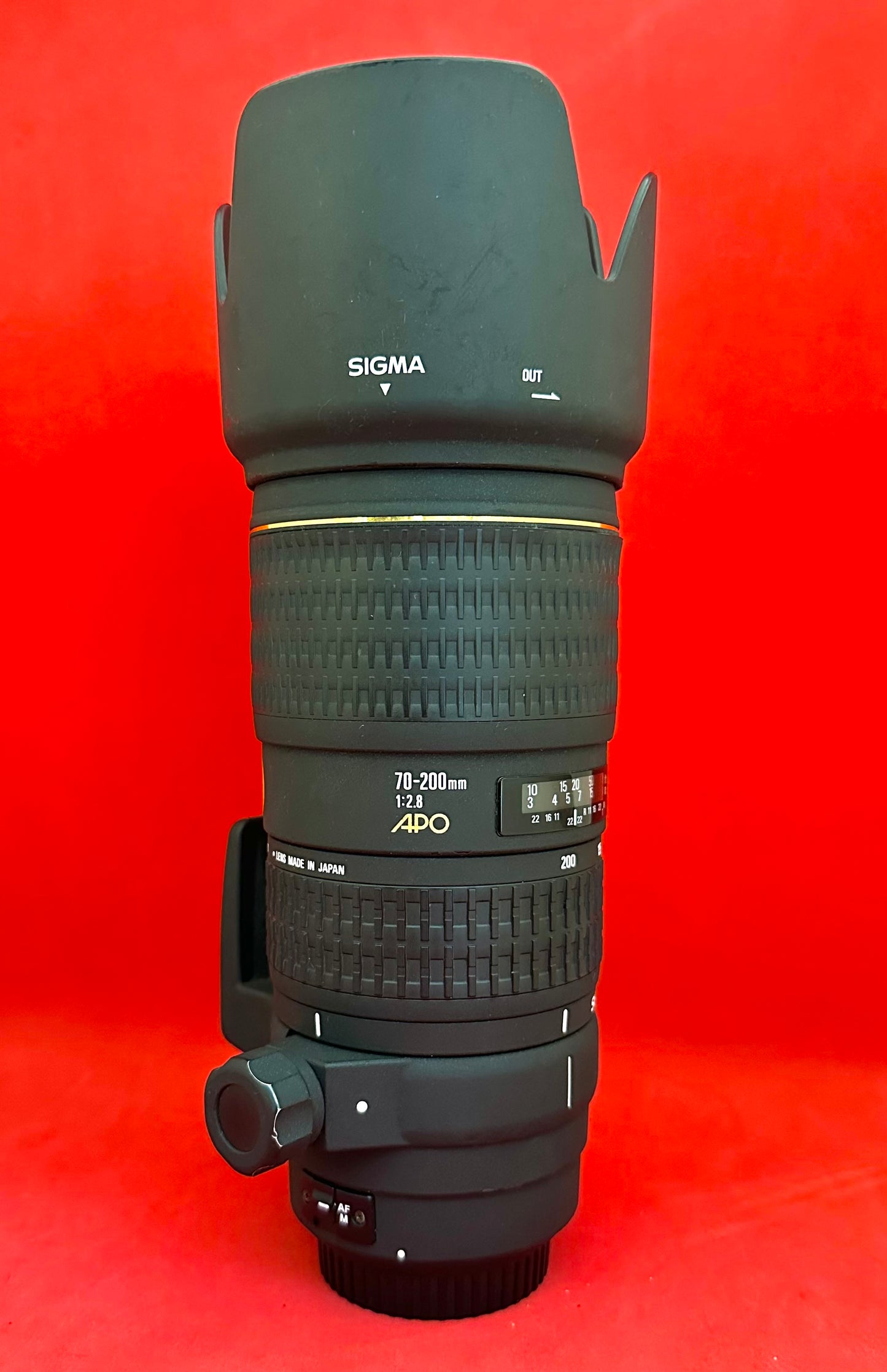 Sigma 70-200mm 1: 2.8 APO EX HSM For Canon EF-mount (used)