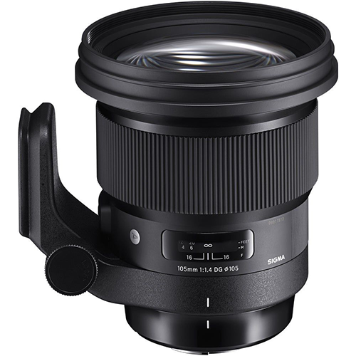 Sigma 105mm f/1.4 DG HSM Art Lens for Nikon F (used).