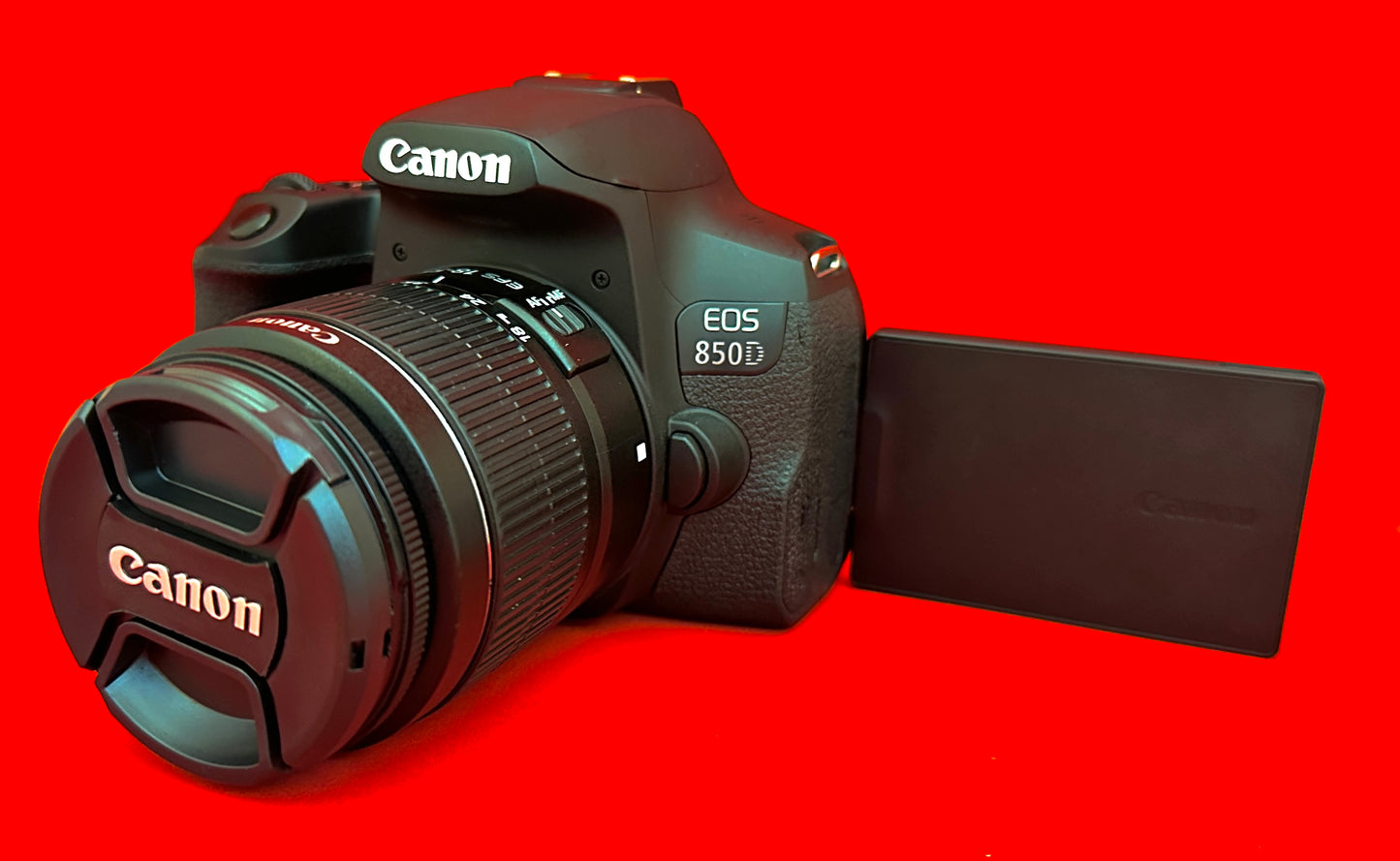 Canon EOS 850D DSLR Camera with 18-55mm IS STM Lens (used)