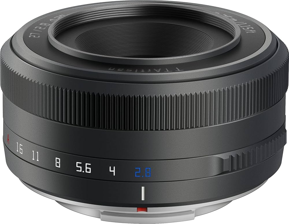 TTArtisan 27mm f/2.8 Lens for FUJIFILM X, Titanium (used)