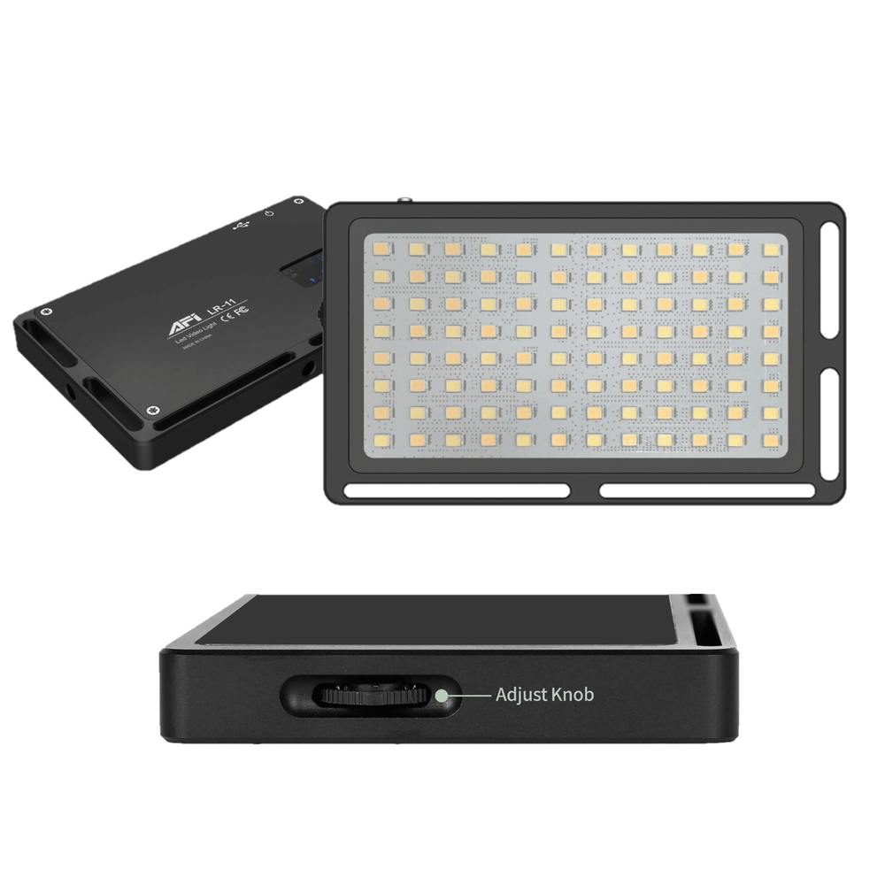 AFI LR-11 Camera Mobile Video Thin Dimable LED SQUARE LIGHT