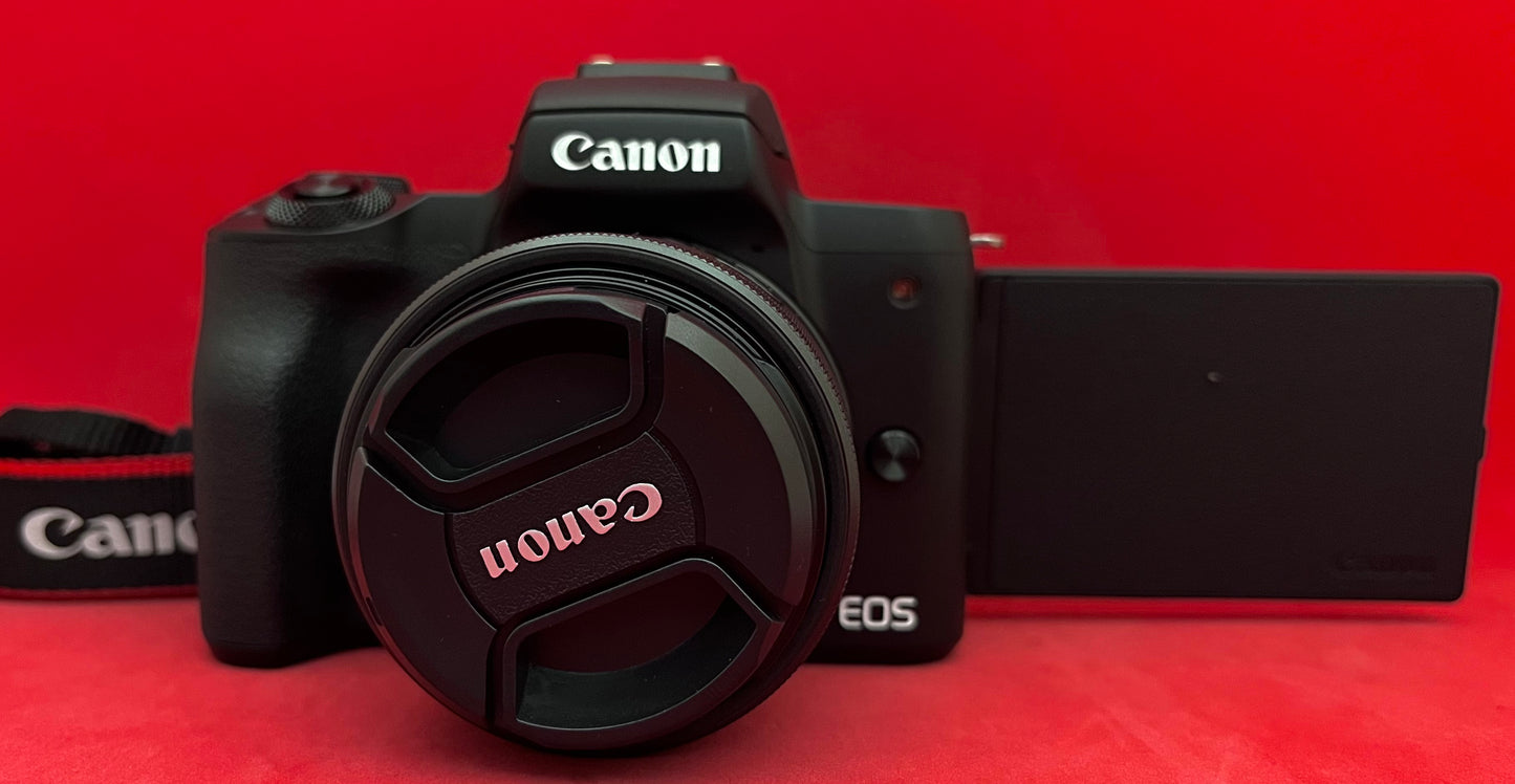Canon EOS M50 Mark II Mirrorless Digital Camera with 15-45mm Lens (used)