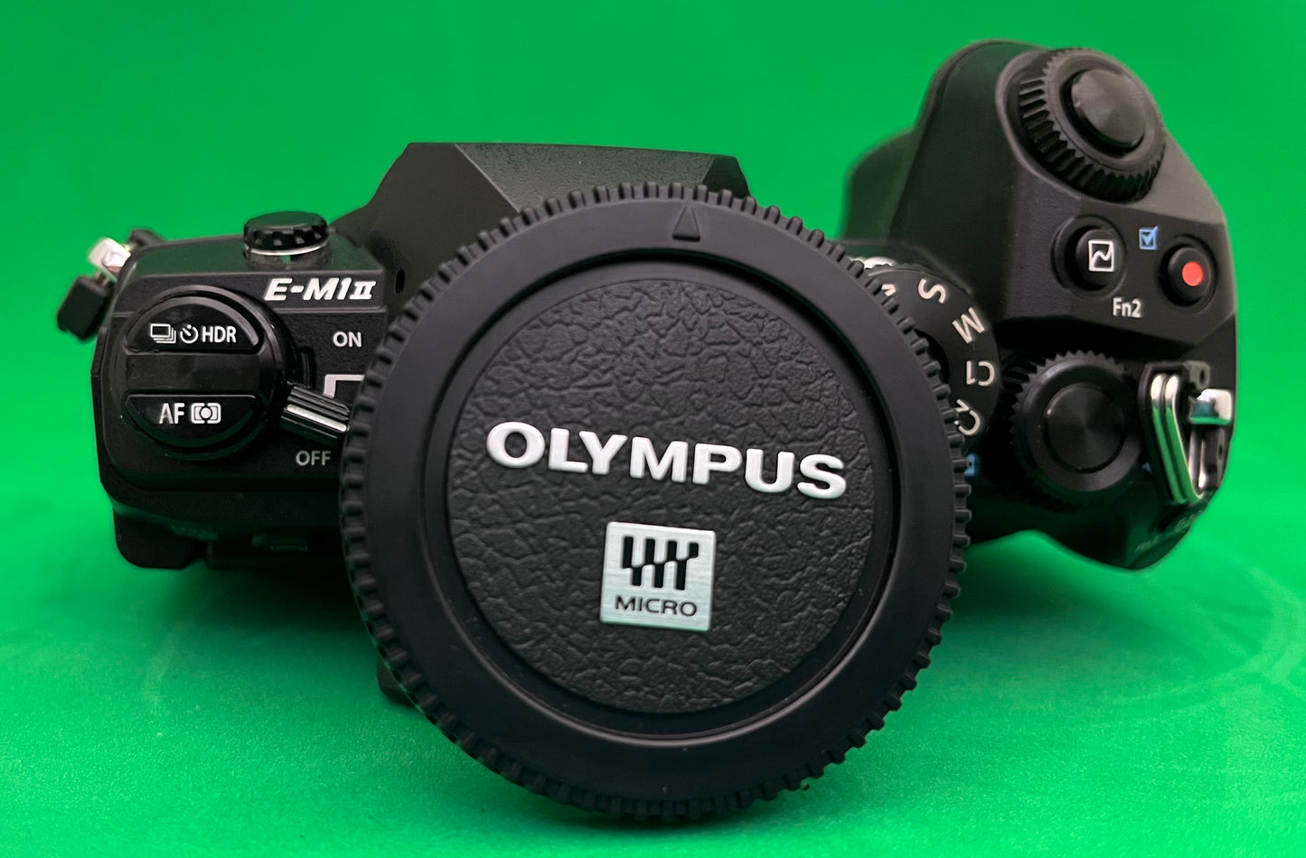 OLYMPUS OM-D E-M1 Mark II Camera Body Only, Black (Used)