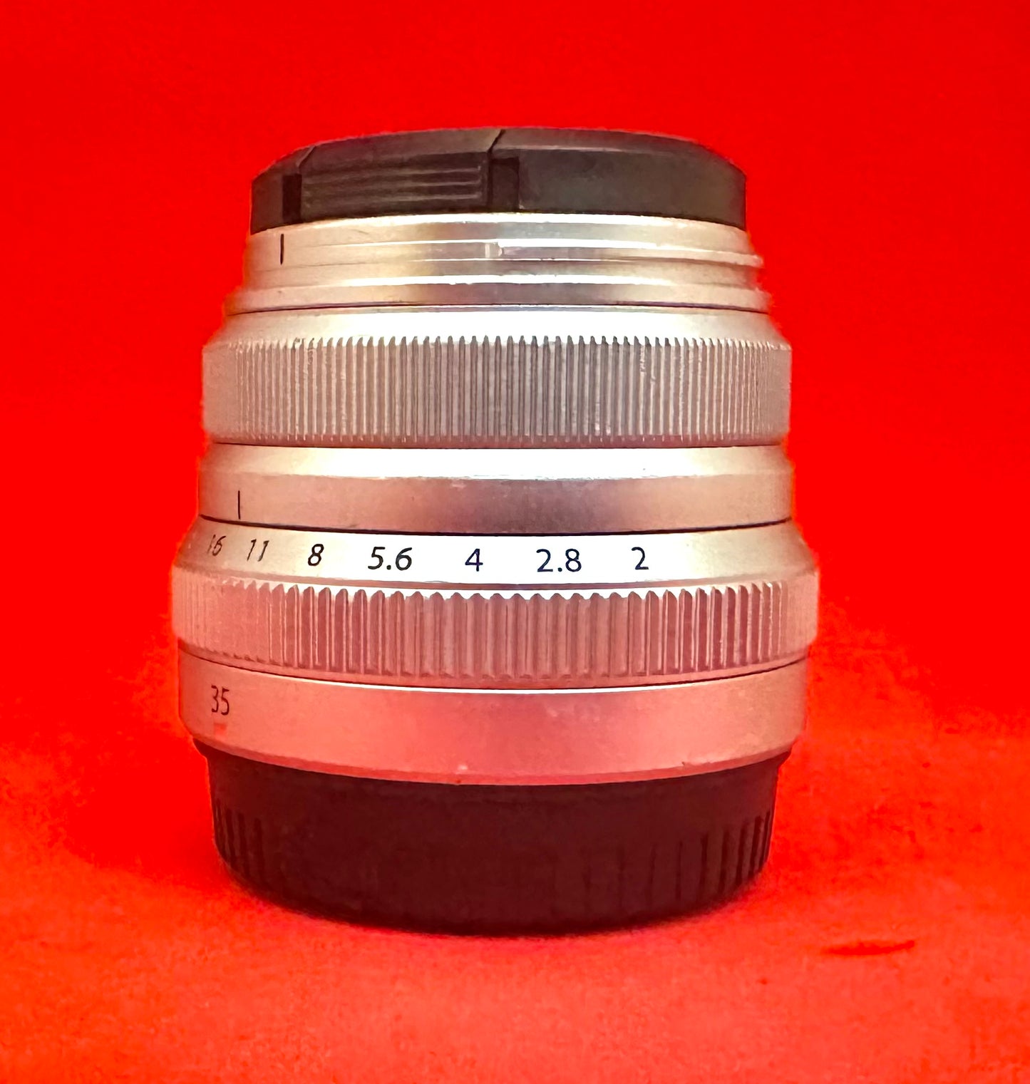 Fujifilm XF 35mm f/2 R WR Lens silver (used)