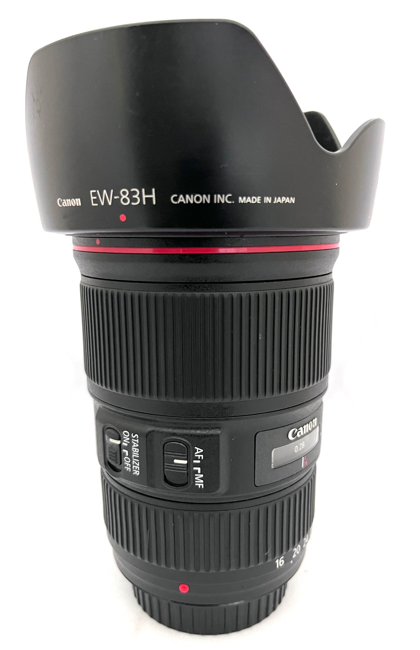 Canon EF 16-35mm f/4L IS USM Lens (used)