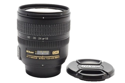 Nikon AF-S DX Nikkor 18-70mm f/3.5-4.5G IF-ED (used)