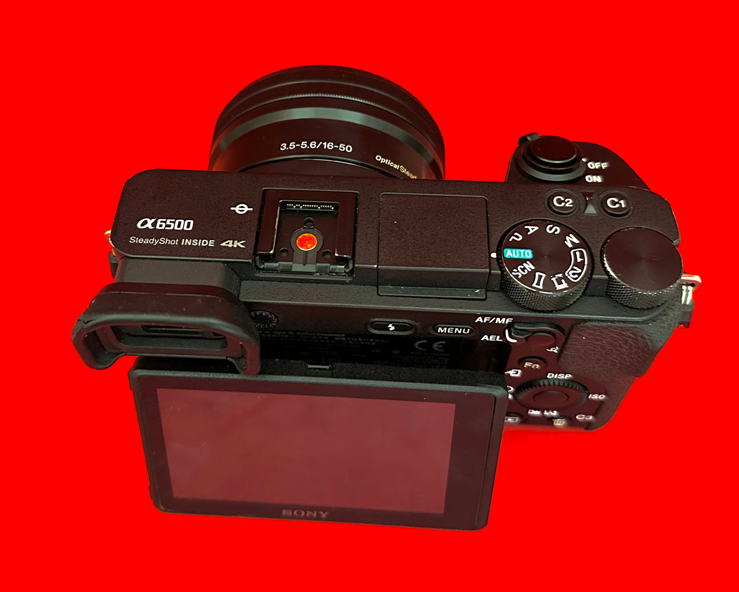 Sony a6500 Mirrorless Digital Camera with E PZ 16-50mm Lens (used)