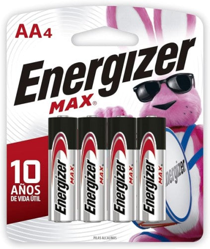 AA 4-PACK CARDED ENERGIZER BATTERY