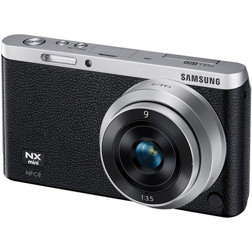Samsung NX Mini Digital Smart Camera 20.5MP 9mm Lens WiFi NFC (used)