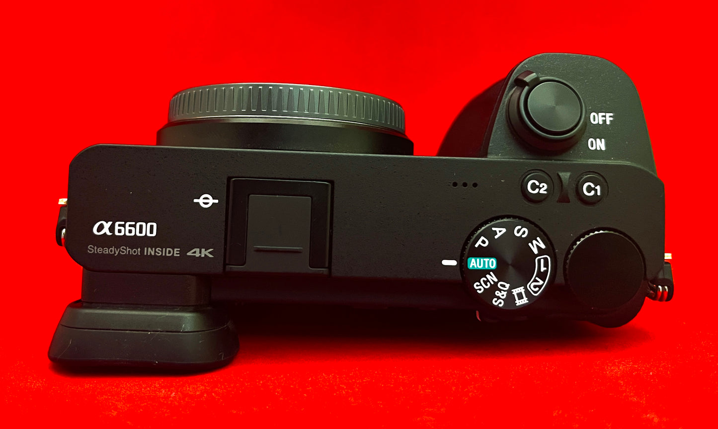 Sony Alpha a6600 Mirrorless Digital Camera Body Only (used)