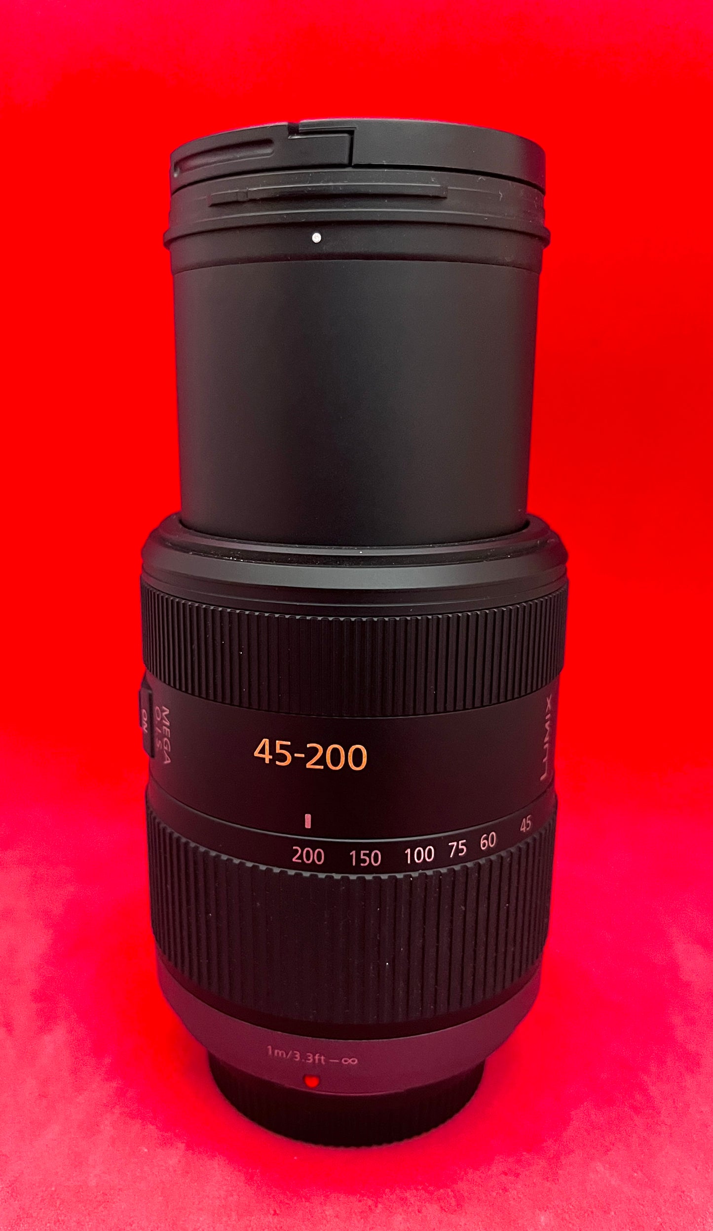 45-200mm f/4.0-5.6 Lumix G Vario Mega O.I.S. Lens (used)