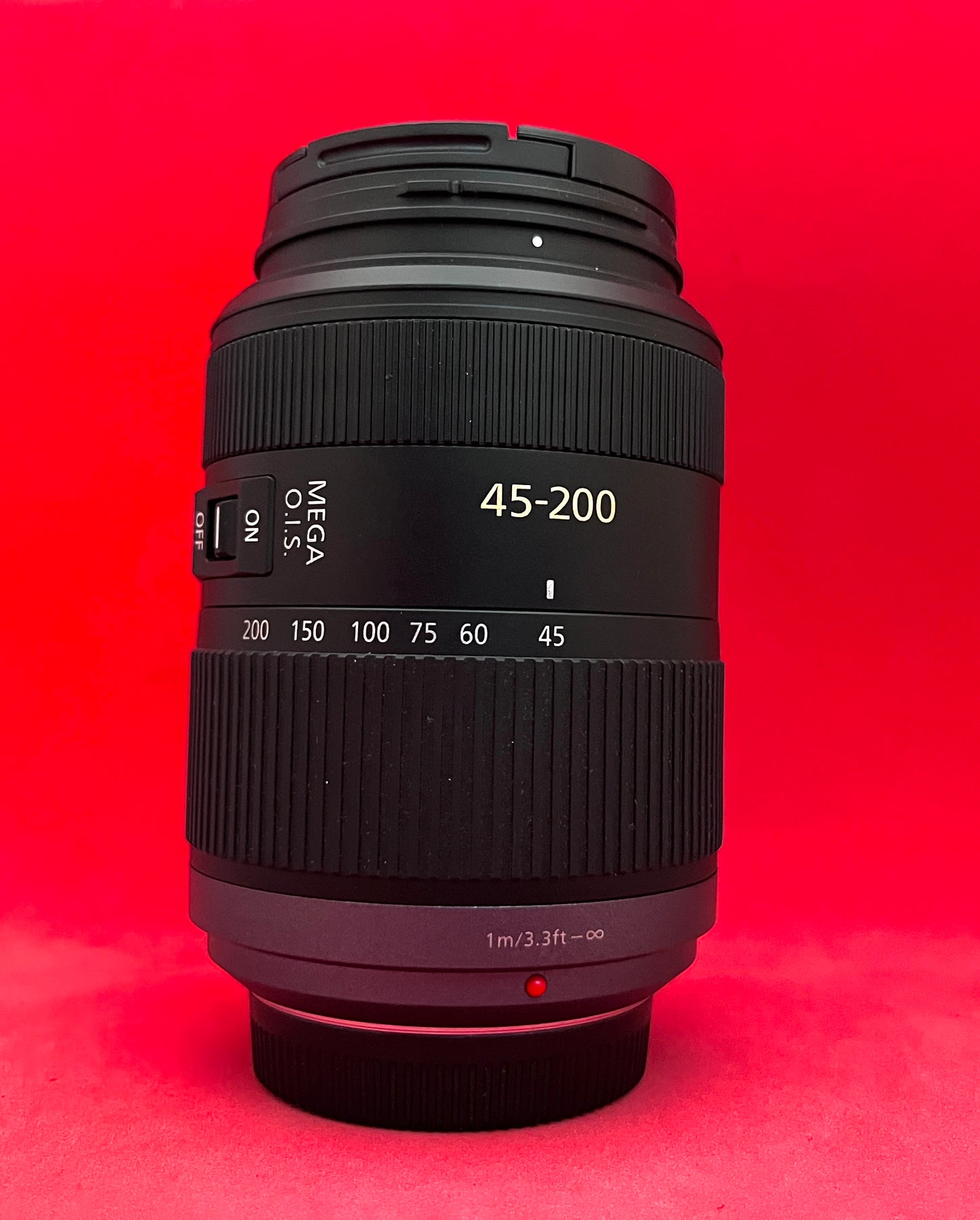 45-200mm f/4.0-5.6 Lumix G Vario Mega O.I.S. Lens (used)