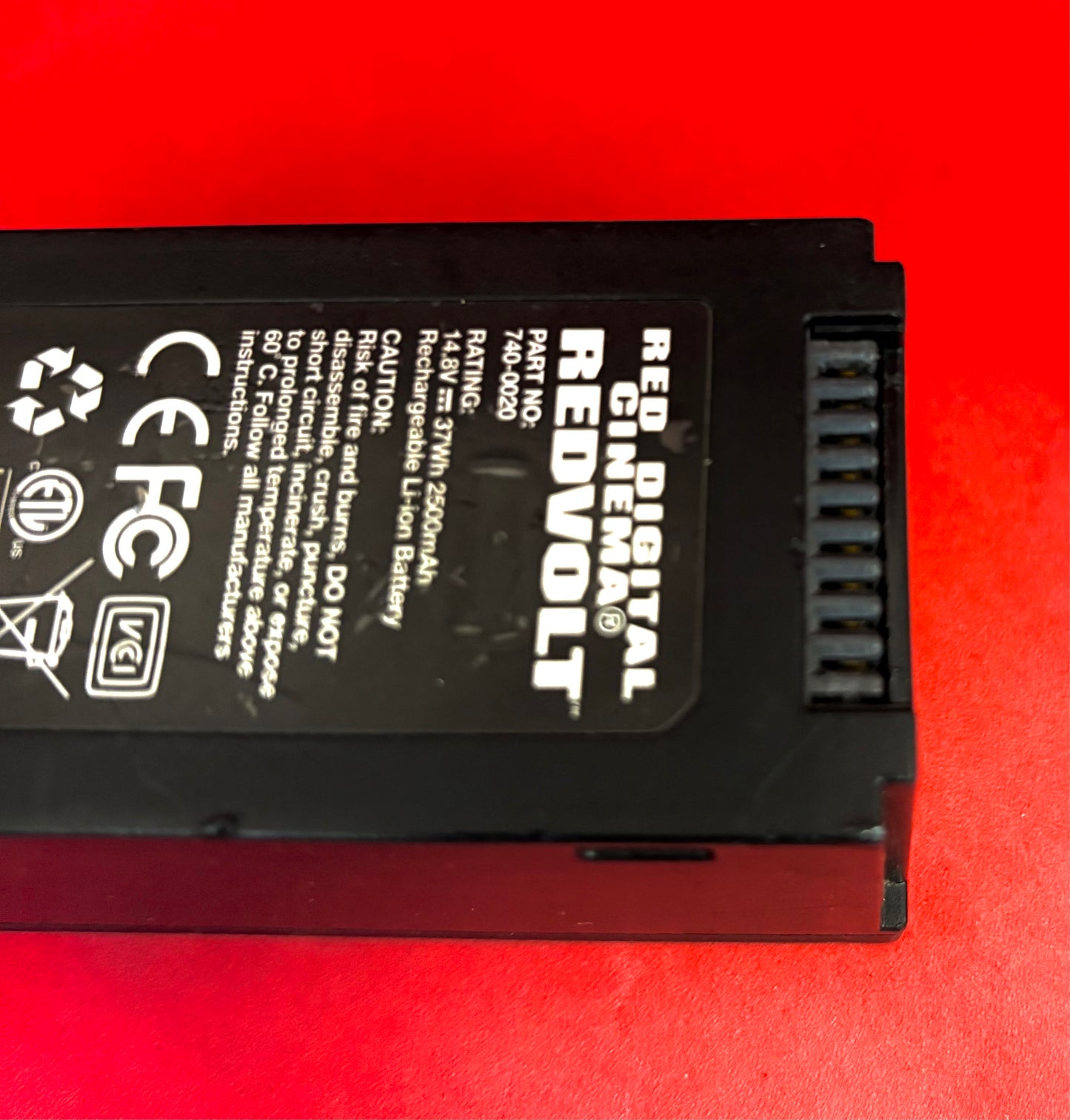 RED DIGITAL CINEMA REDVOLT Battery (used)