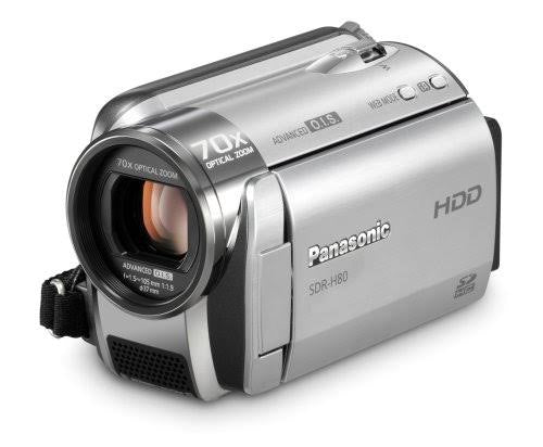 Panasonic SDR-H80-S SD and HDD Camcorder silver (used)