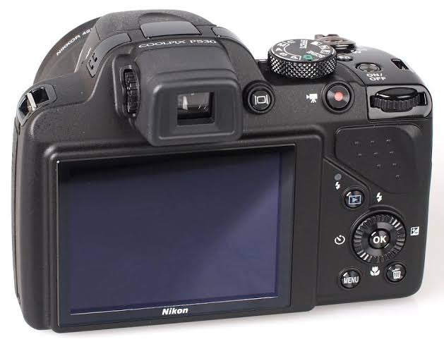 Nikon Coolpix P530 Bridge Camera Black. (Used)