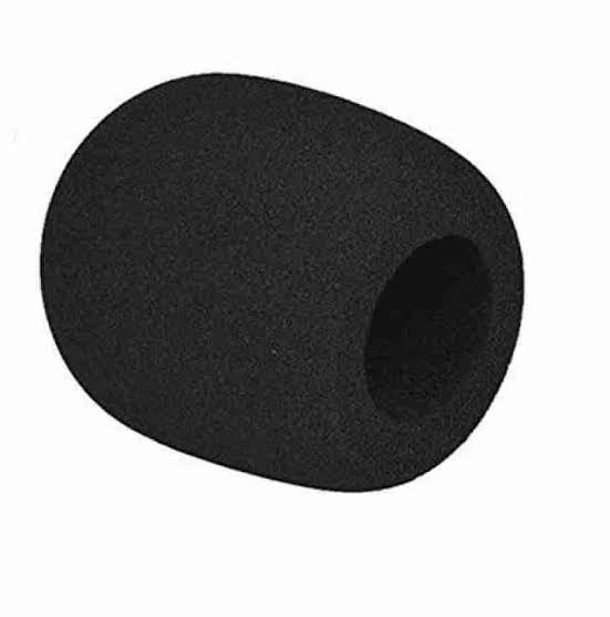 Microphone Covers Foam - Black Sponge Foam Microphone Windscreen Cover, for most Microphone