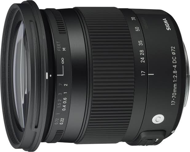 Sigma 17-70mm F2.8-4 DC OS HSM Macro Lens Canon EF Mount (used)
