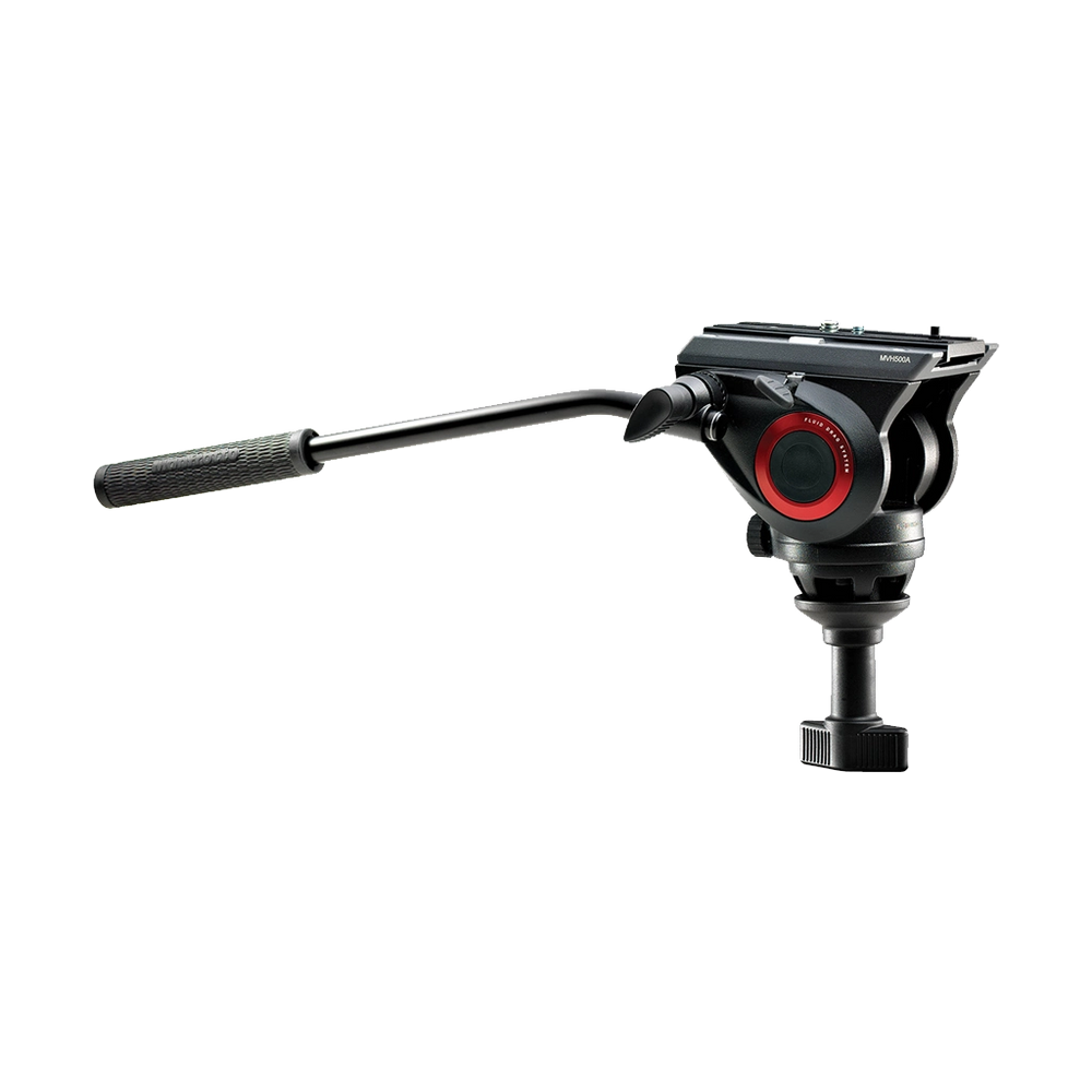 Manfrotto MVH500A Head + MVT502AM Legs + Padded Bag Video Tripod (used)