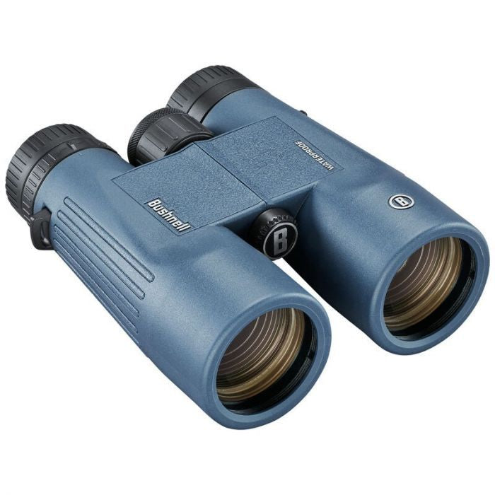 Bushnell H2O 10x42 Waterproof Binoculars - Blue (note: original box not included)