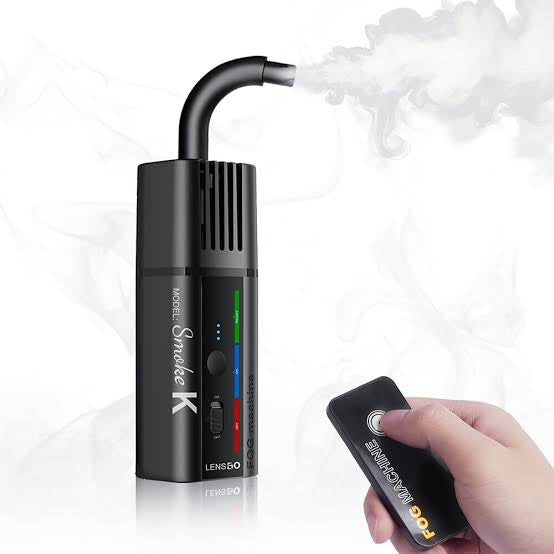 LENSGO Smoke K 30W Portable Smoke Machine Dry ice Fog Machine Photography Effect