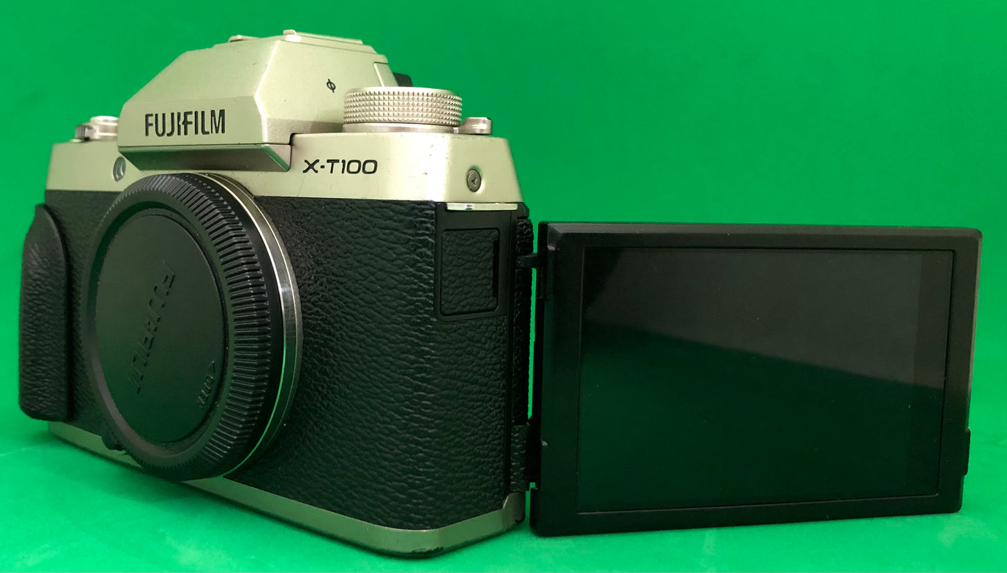 Fujifilm X-T100 Mirrorless Digital Camera Body (pre-owned)