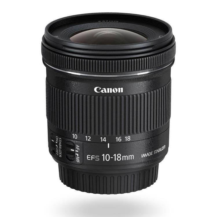 Canon EF-S 10-18mm f/4.5-5.6 IS STM Lens (Used )