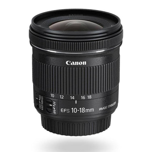 Canon EF-S 10-18mm f/4.5-5.6 IS STM Lens (Used )