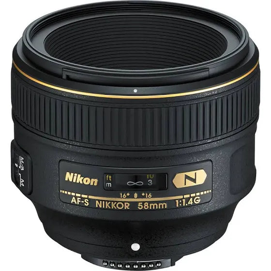 Nikon AF-S NIKKOR 58mm f/1.4G Lens (used)