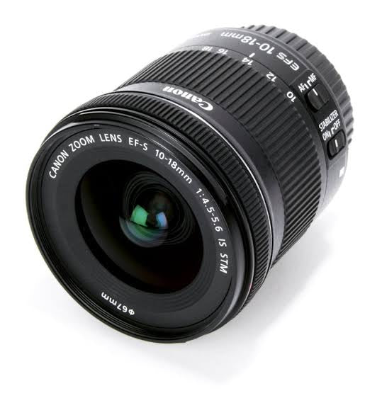 Canon EF-S 10-18mm f/4.5-5.6 IS STM Lens (Used )