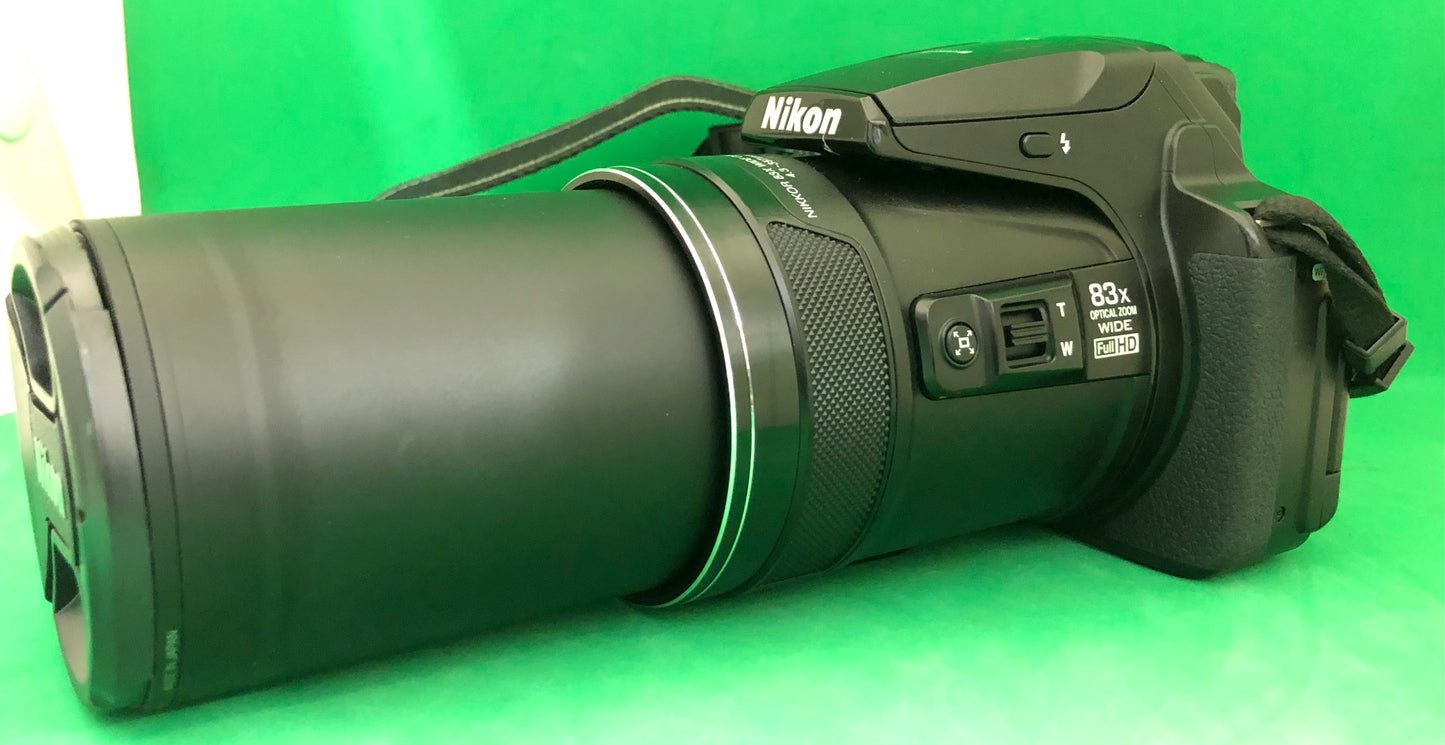 Nikon COOLPIX P900 Digital Camera - Black (used)