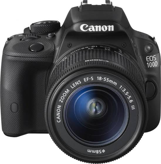 Canon EOS 100D Digital SLR Camera + 18-55mm lens (used)