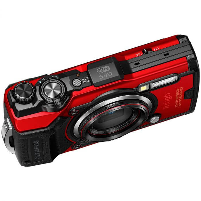 Olympus Tough TG-5 Digital Camera (Red) underwater/ waterproof (pre-owned)