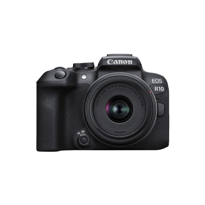 Canon EOS R10 with RF-S 18-45mm IS STM Lens Mirrorless Camera Kit (pre-owned)