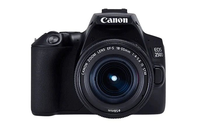 Canon EOS 250D + EF-S 18-55mm IS STM Lens (used)