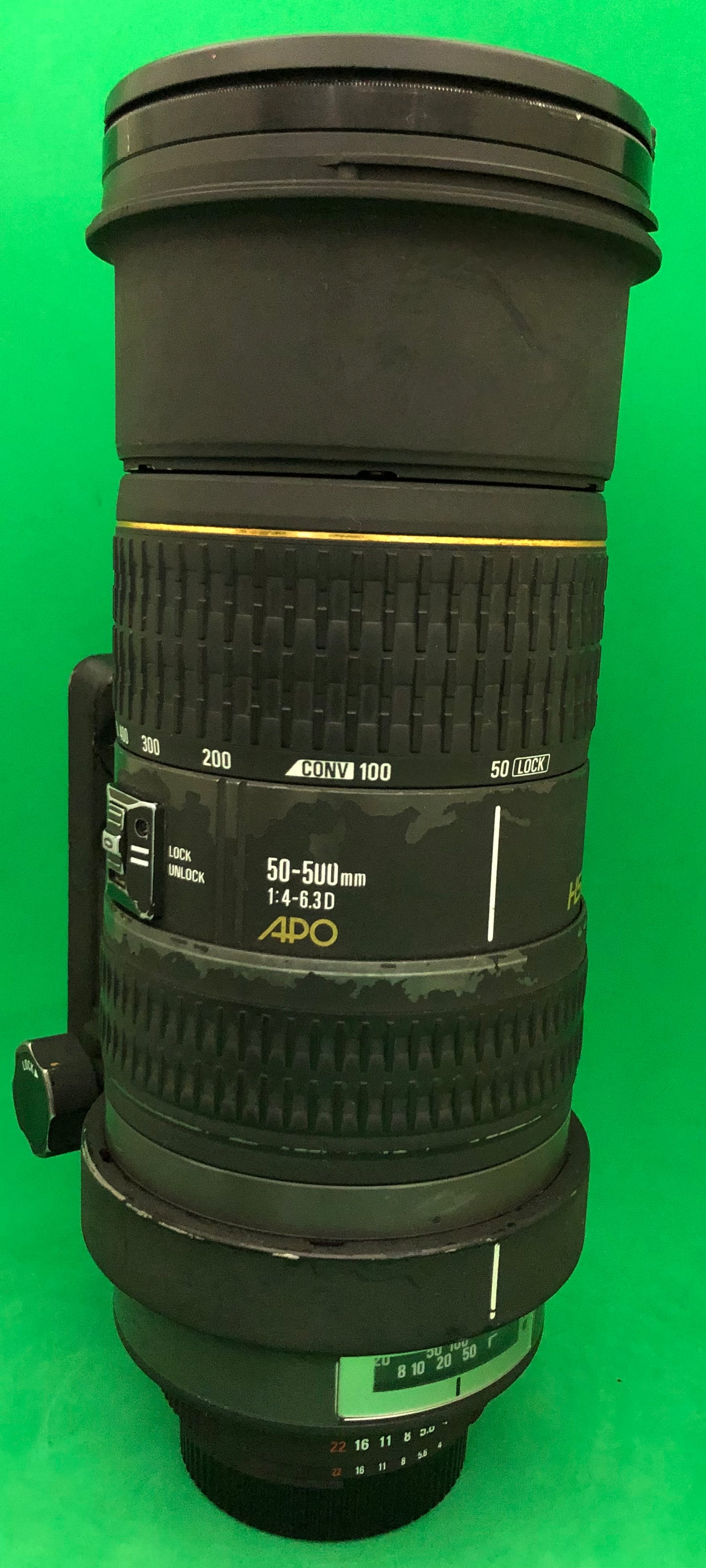 Sigma 50-500mm f/4-6.3 APO EX HSM - Nikon Fit (used)