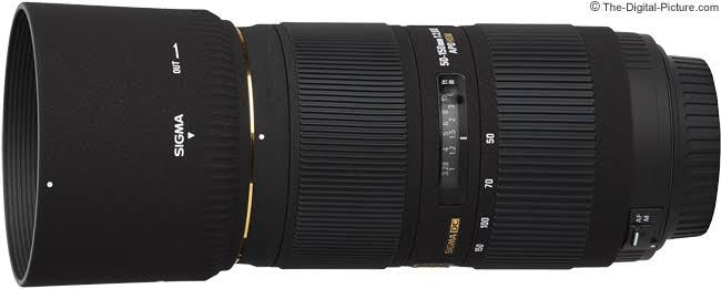 Sigma 50-150mm f/2.8 EX DC Nikon mount (used)