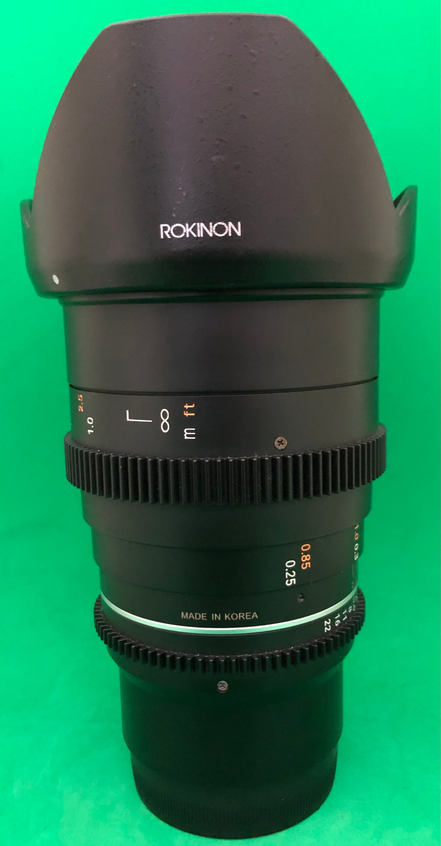 Samyang 24mm T1.5 VDSLR MK2 Cine Lens for Sony E Mount (used)