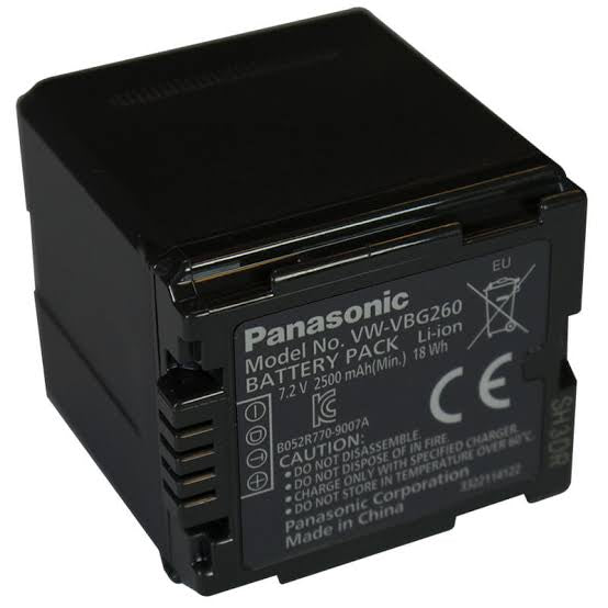 Panasonic VW-VBG260 Battery