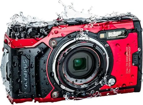 Olympus Tough TG-5 Digital Camera (Red) underwater/ waterproof (pre-owned)